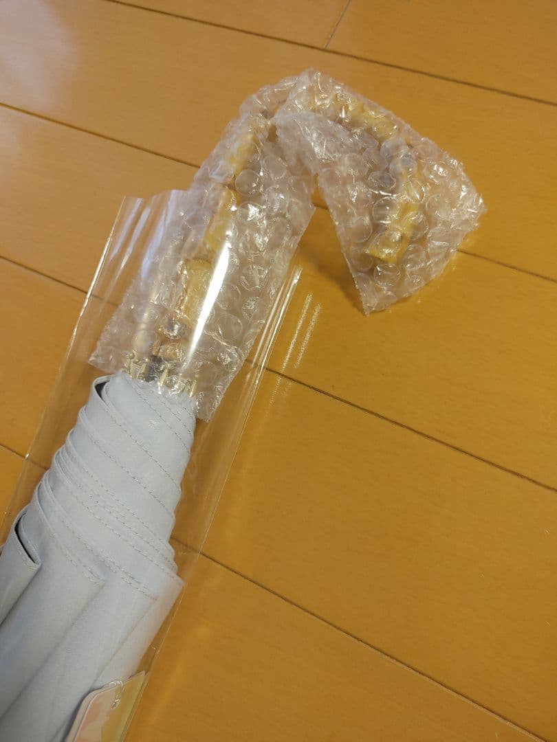 【タグ付き新品】cokage+ 長傘 日傘 竹手元　50cm パウダーブルー