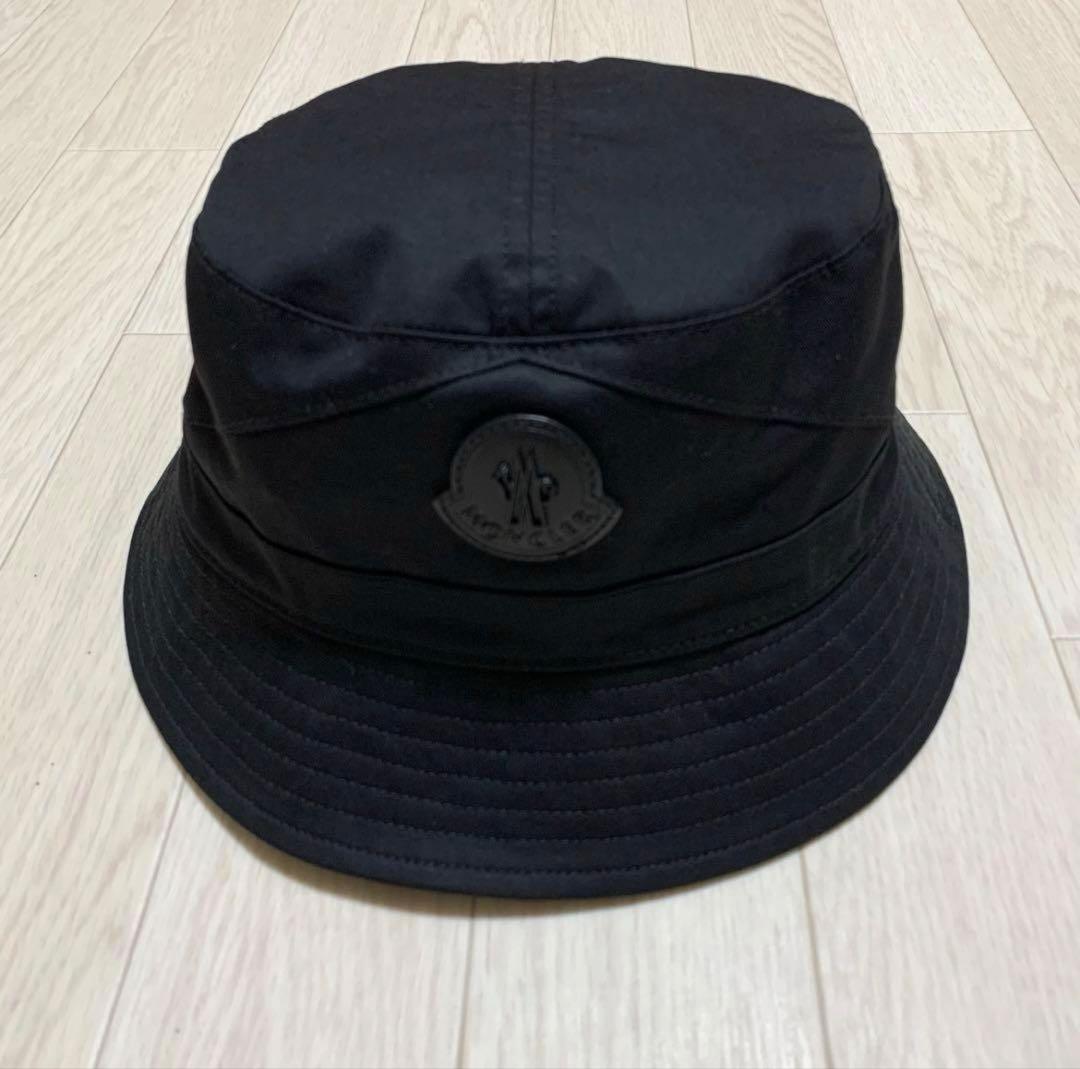 チ*ズ様 チーズ★ モンクレール　帽子　バケットハット　ブラック　黒　M