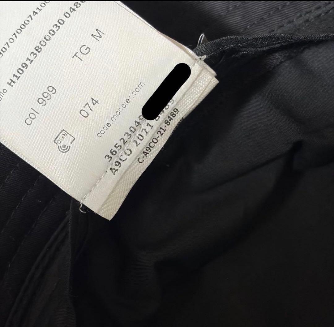 チ*ズ様 チーズ★ モンクレール　帽子　バケットハット　ブラック　黒　M