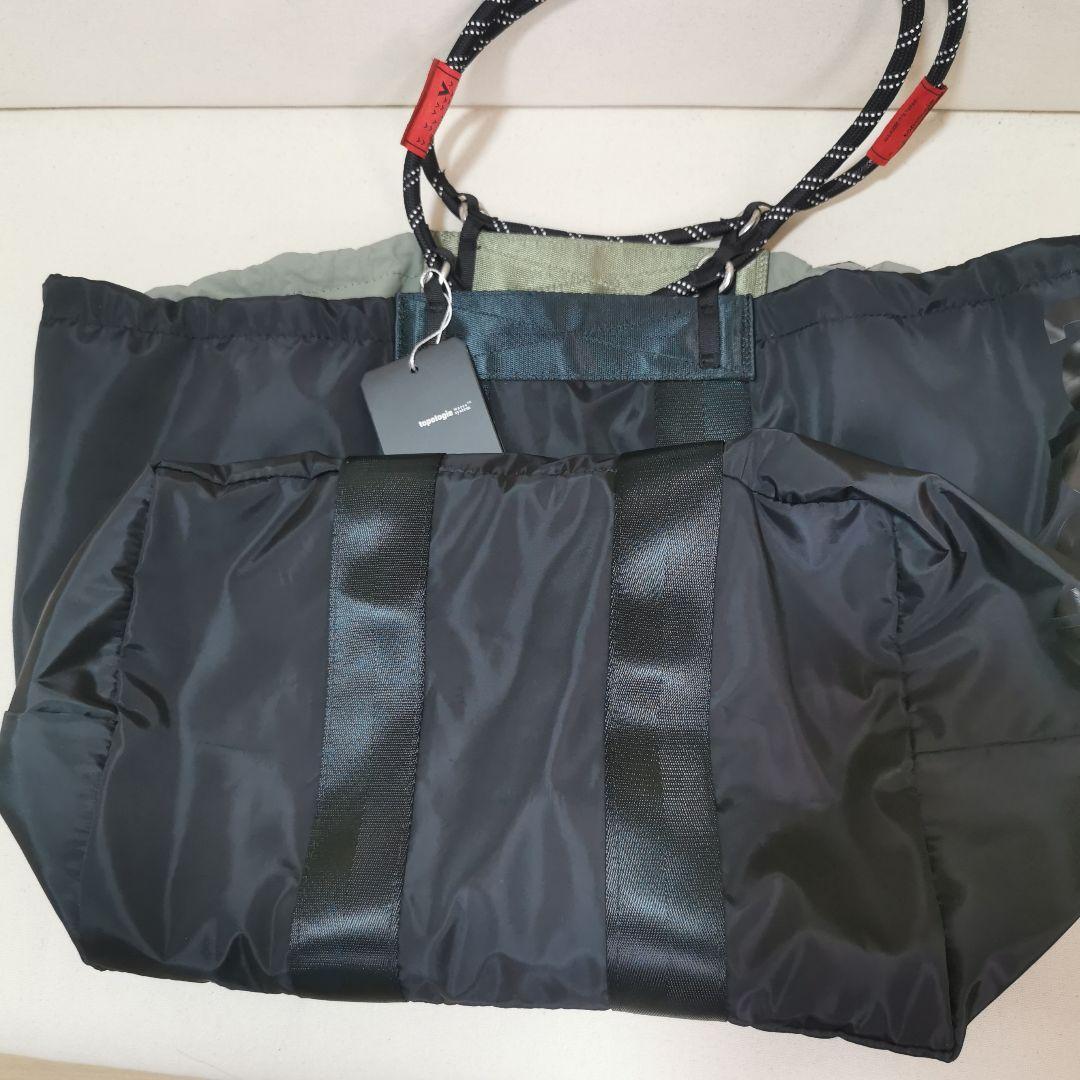 リバーシブルボストンバッグ 大容量 トポロジー 一包多用