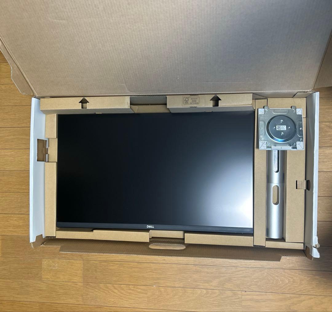 【ほぼ未使用】Dell S2722QC 27インチ 4K ディスプレイ モニター