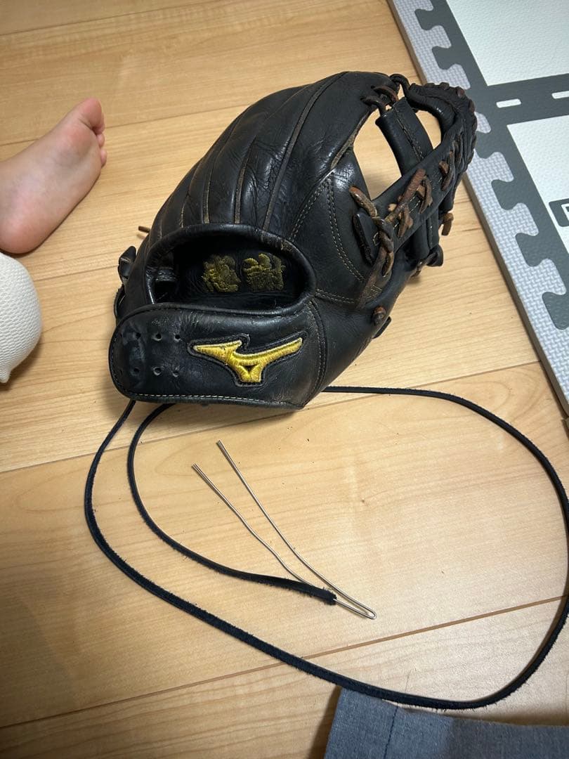 Mizuno 硬式野球グローブ 黒