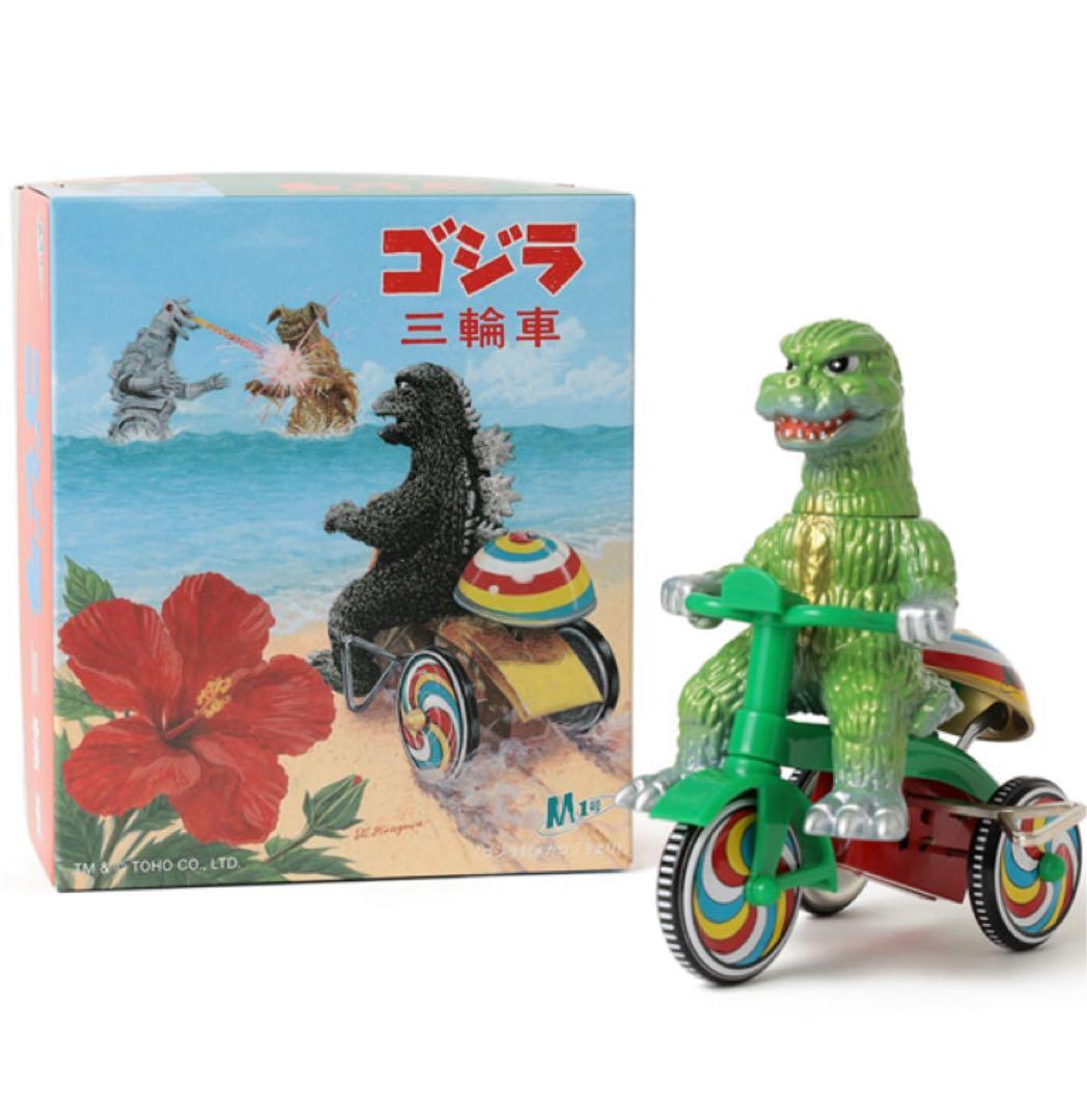 BEAMS別注 M1号 74ゴジラ三輪車 ソフビ ビームス フィギュア