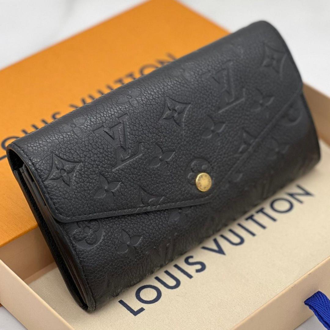 【箱袋付】 ルイヴィトン 最新型 アンプラント サラ ブラック ゴールド 黒