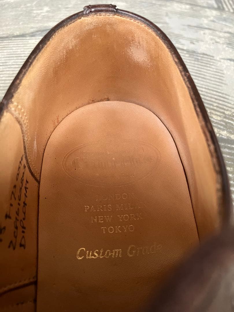 Church's Diplomat EBONY 75F チャーチ ディプロマット