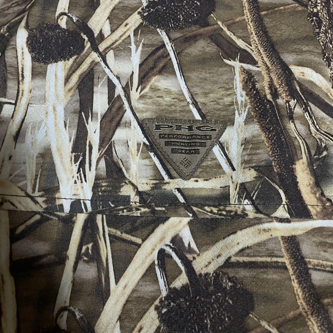 【超希少❗️】columbia ダウン　迷彩柄　グリーン　L リアルツリー