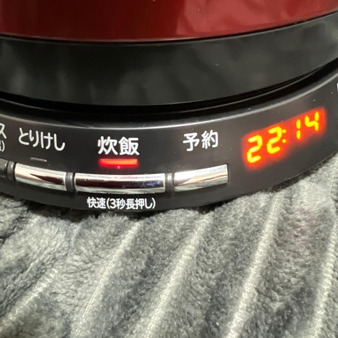 【美品】日立 IH炊飯器 おひつ御前 RZ-WS2M メラリックレッド