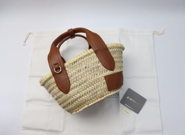 新品 J&M DAVIDSON ジェイアンドエムデヴィッドソン かごバッグトート