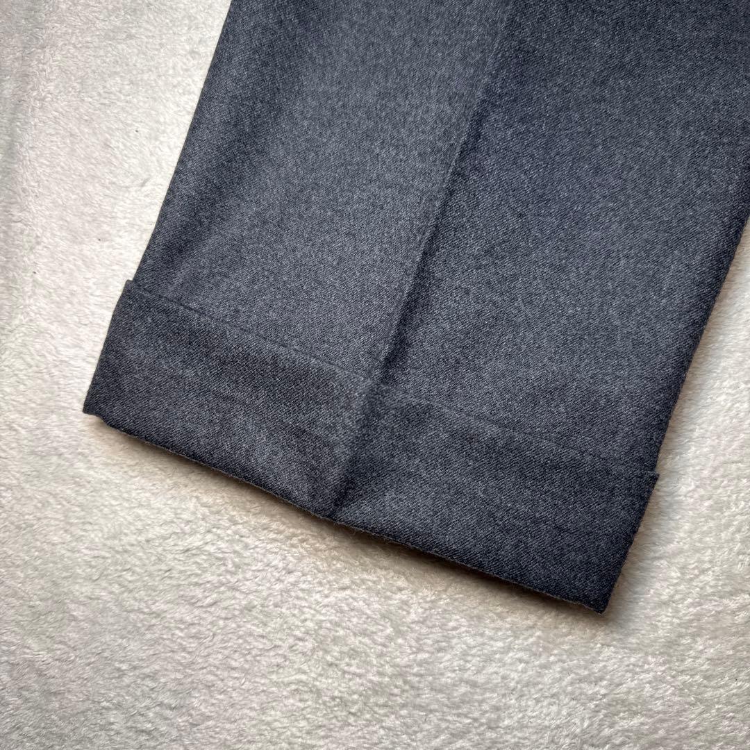 33 秋冬　極美品　PT01 ピーティーゼロウーノ　スラックス　グレー　48