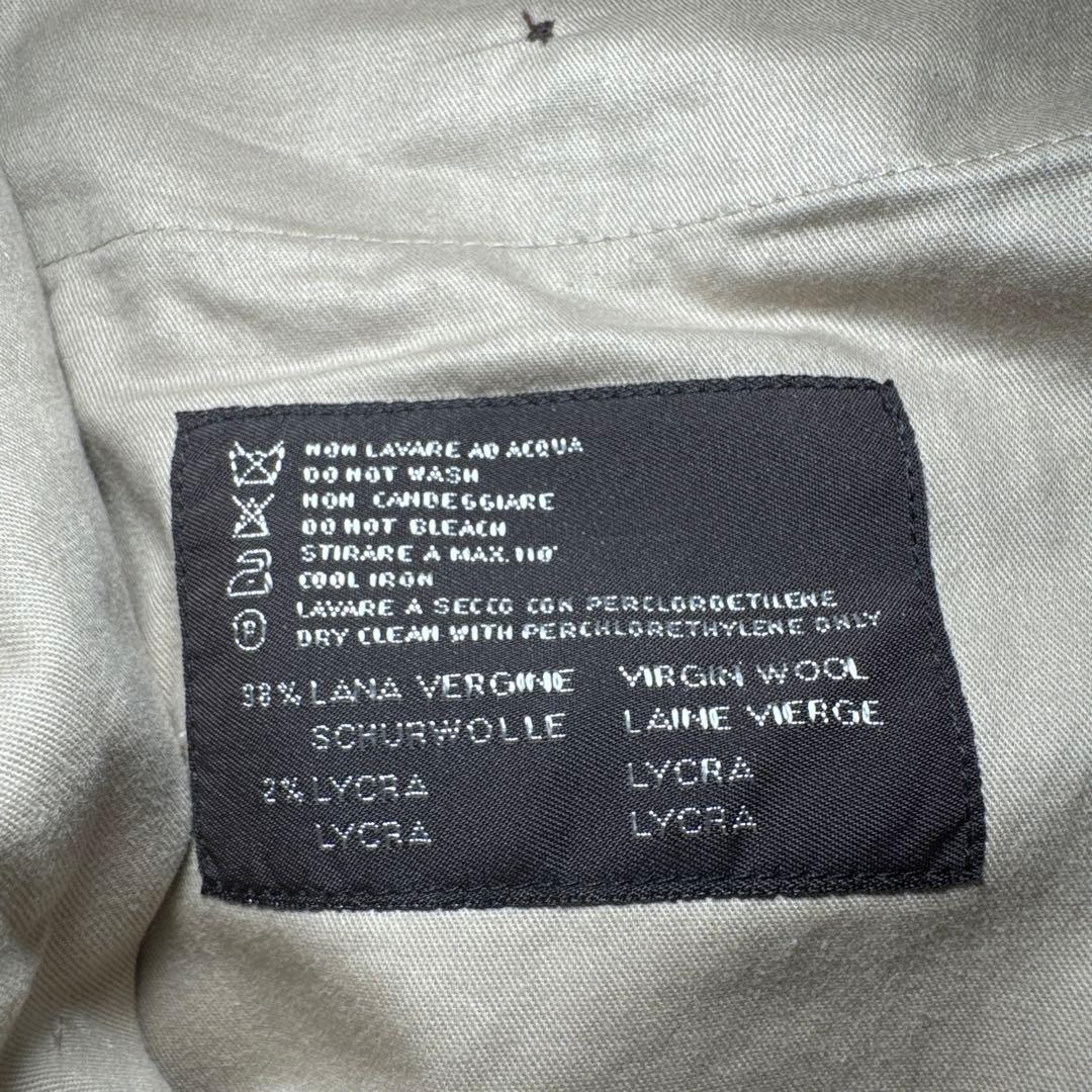 33 秋冬　極美品　PT01 ピーティーゼロウーノ　スラックス　グレー　48