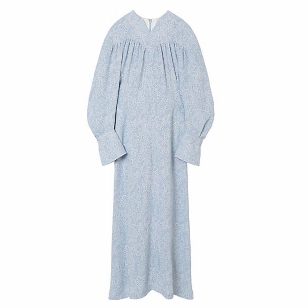 mame マメクロゴウチ ジャガード ドレス ワンピース 24ss