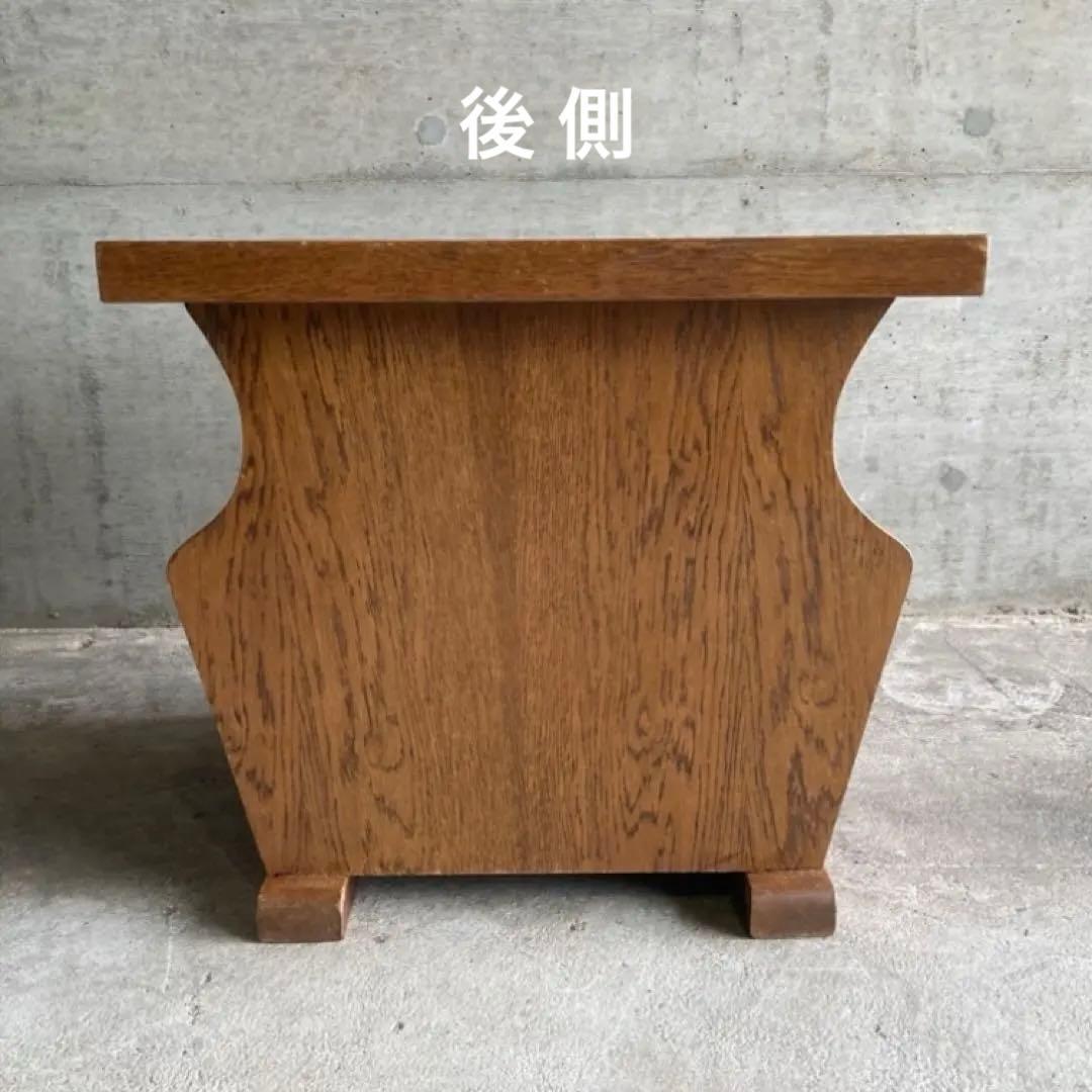 オランダ サイドテーブル チェスト ラック 棚 木製 オーク材 家具 レトロ