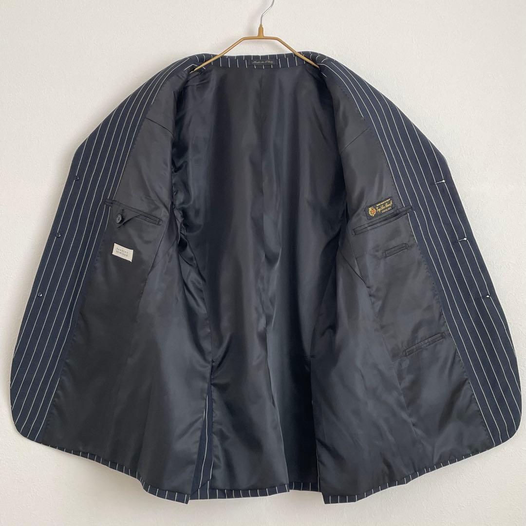 美品 BARNEYS NEW YORK ビジネススーツ ロロピアーナ カシミヤ混
