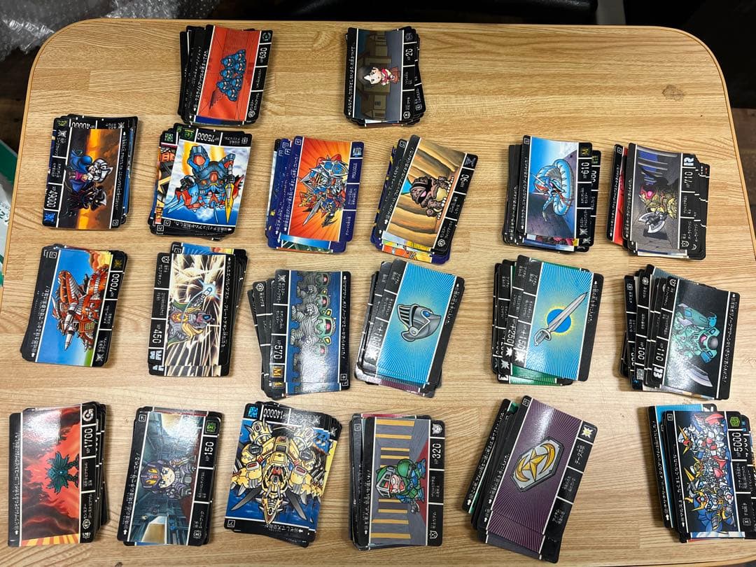 SDガンダム外伝　カードダス　当時品　合計約199枚　被り含んでの枚数