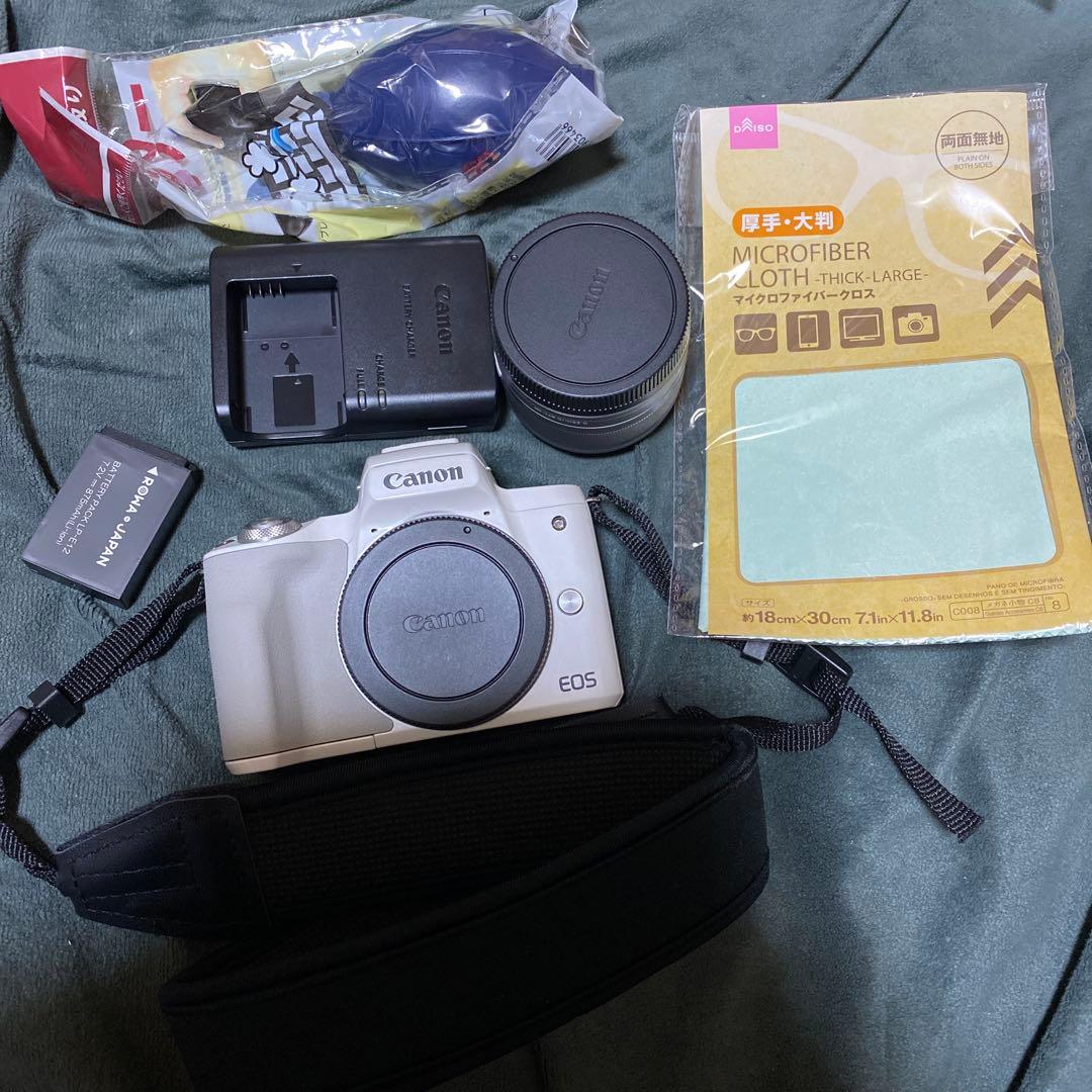 本日限定値下げCanon EOS Kiss M ホワイト