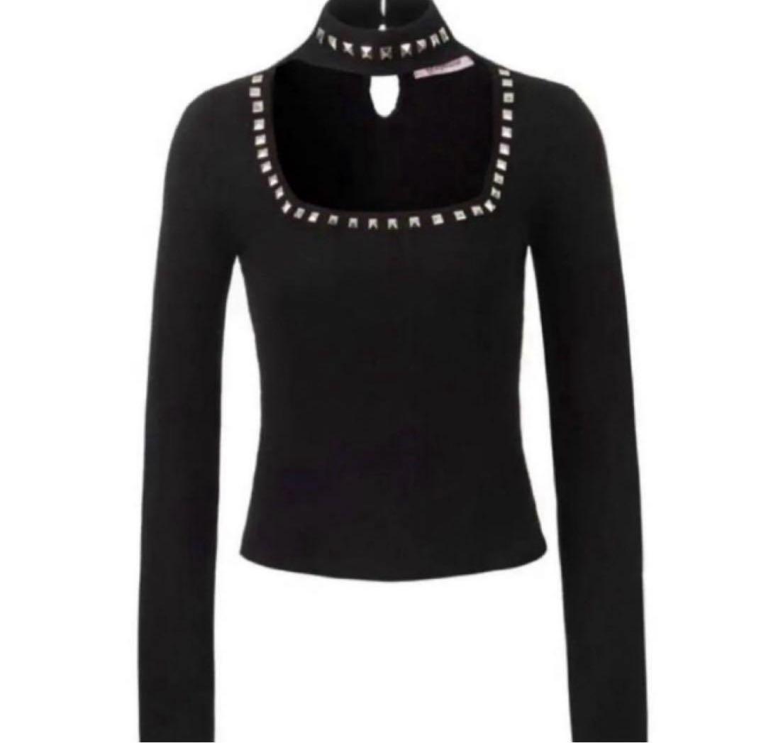 babylclubトップス 韓国 シズニルック 黒