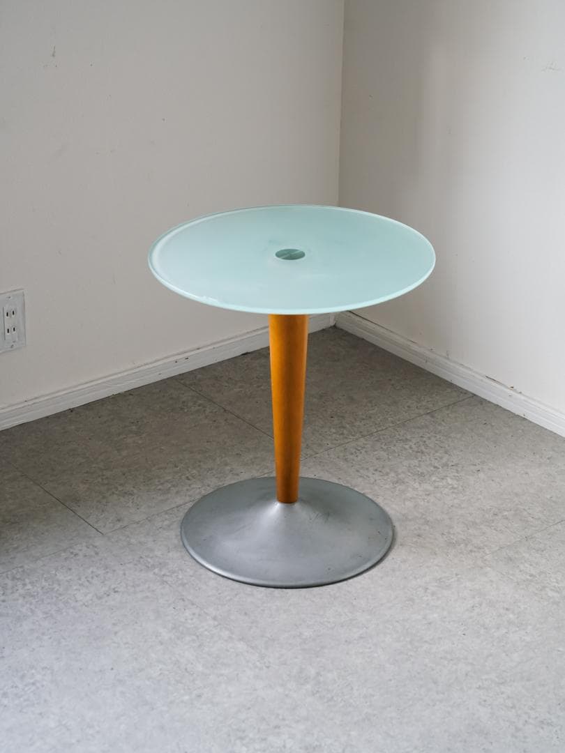 80-90’s postmodern ガラステーブル モダン ミッドセンチュリー