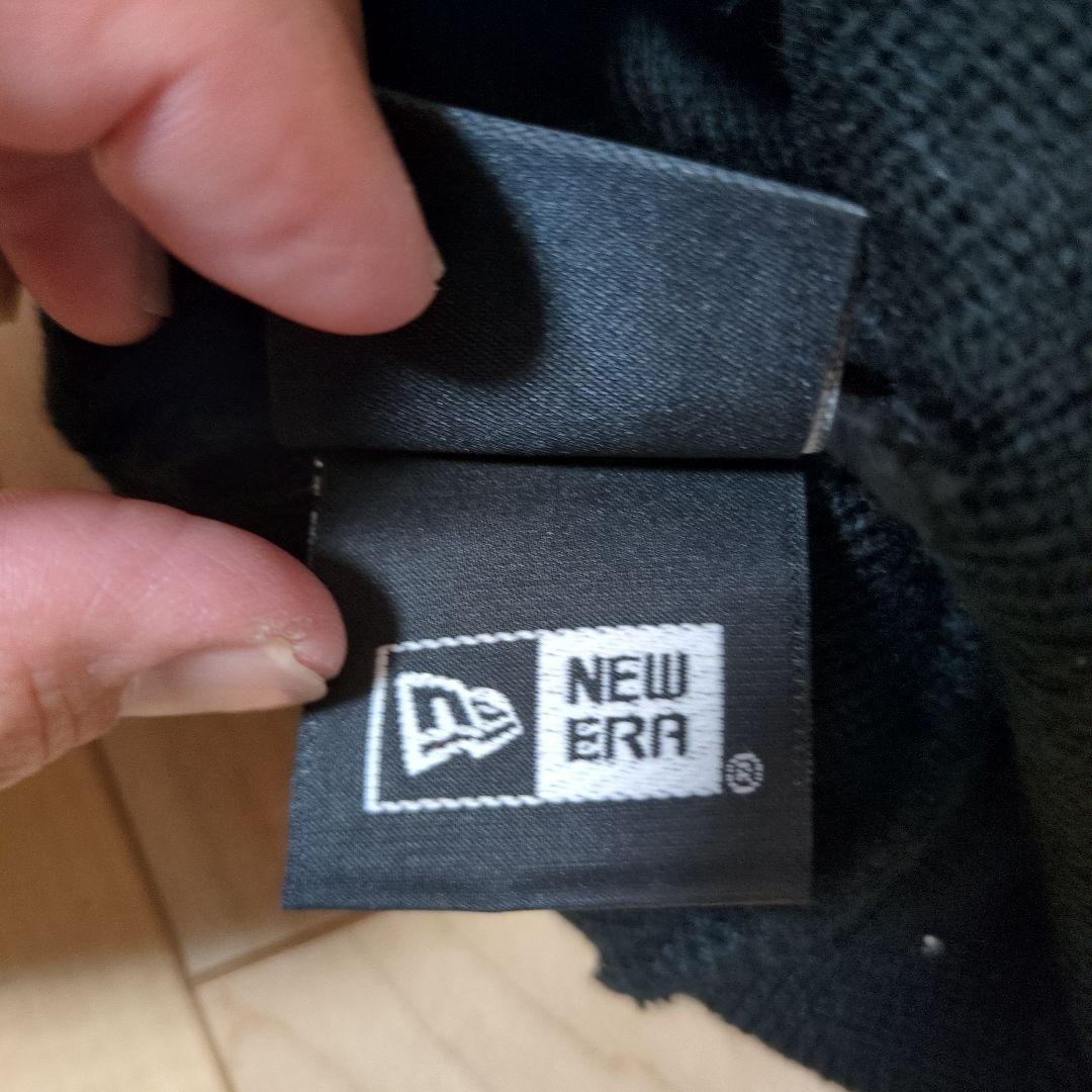 Supreme ニット帽 黒 Sロゴ　確実正規品　新品タグなし試着程度　ビーニー