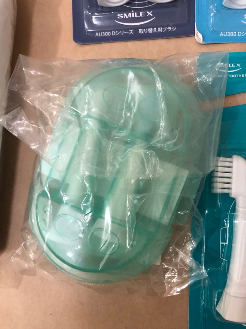 SMILEX 超音波電動歯ブラシ AU-300D 替えブラシ付き