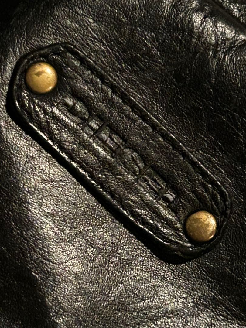 バッグ DIESEL leather handbag