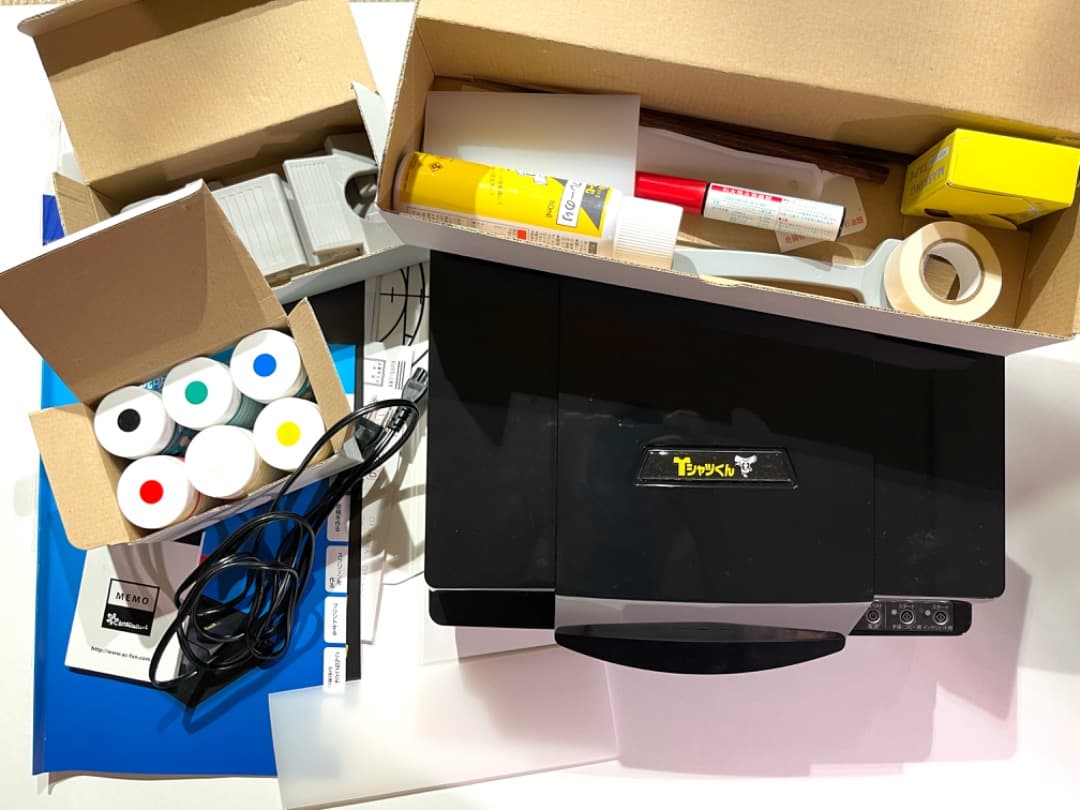 動作確認済み Tシャツくん ブラック シルクスクリーン