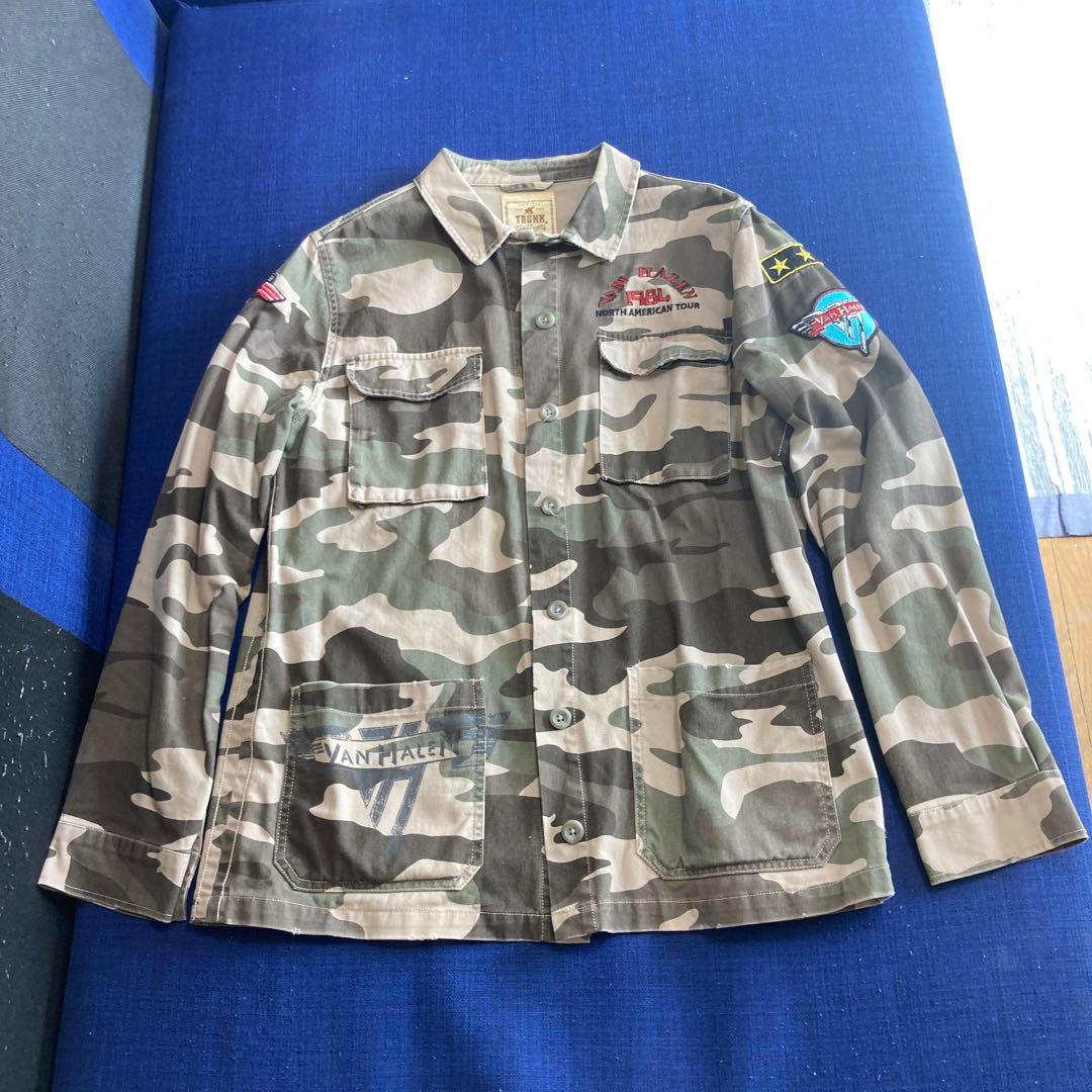 入手困難！？VAN HALEN 迷彩柄ジャケット 1984 復刻版