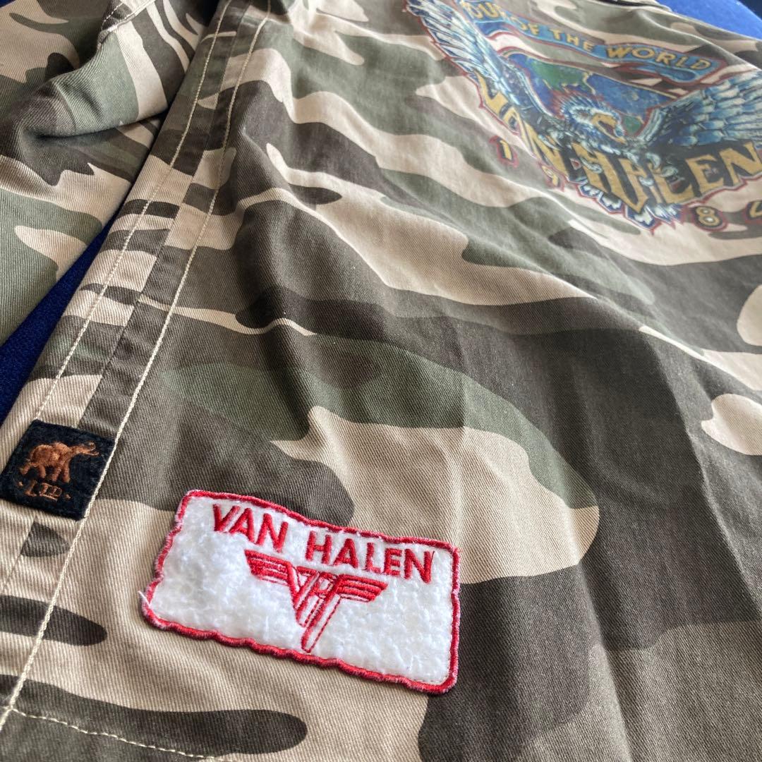 入手困難！？VAN HALEN 迷彩柄ジャケット 1984 復刻版