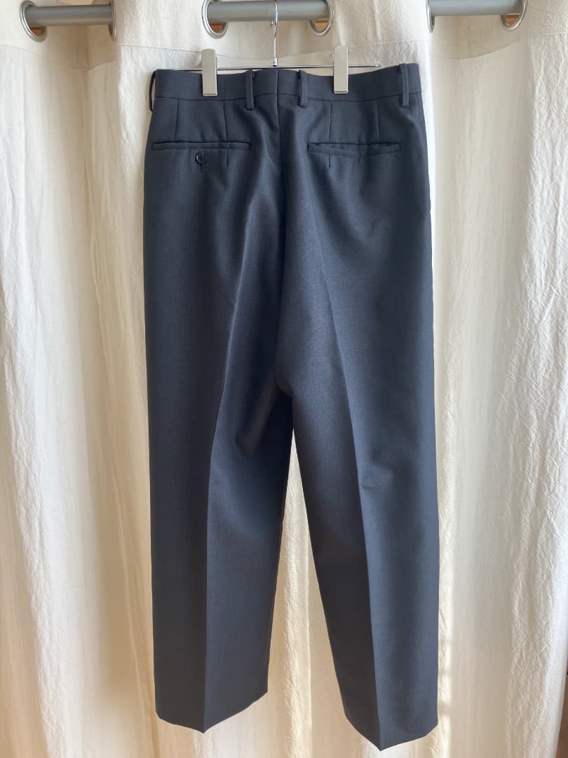 パンツ AURALEE / Bluefaced Wool Wide Slacks