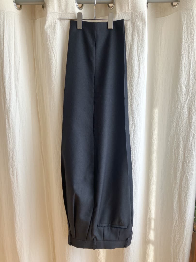 パンツ AURALEE / Bluefaced Wool Wide Slacks