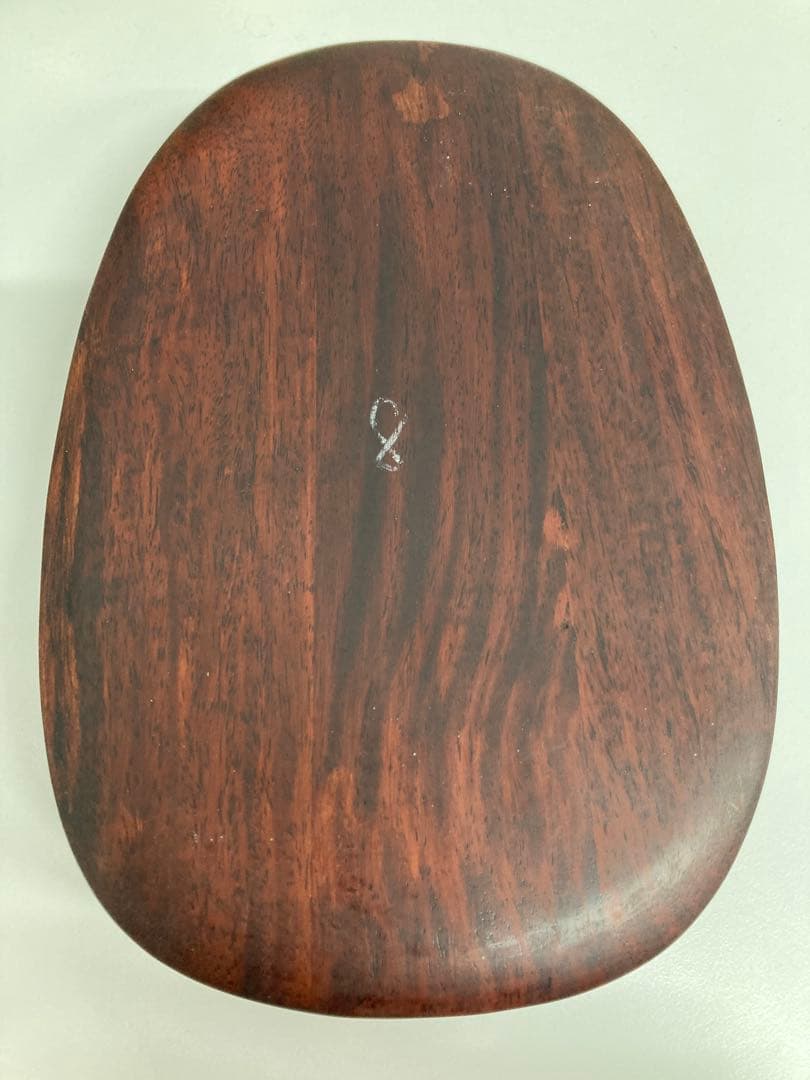 硯　骨董品　木製ケース付き