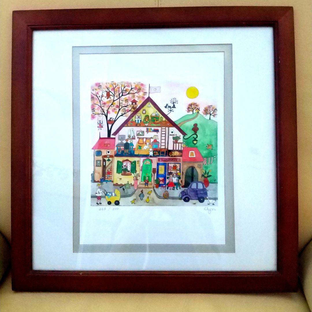 【希少品❣️Clyv 版画】 クリーブOpen House