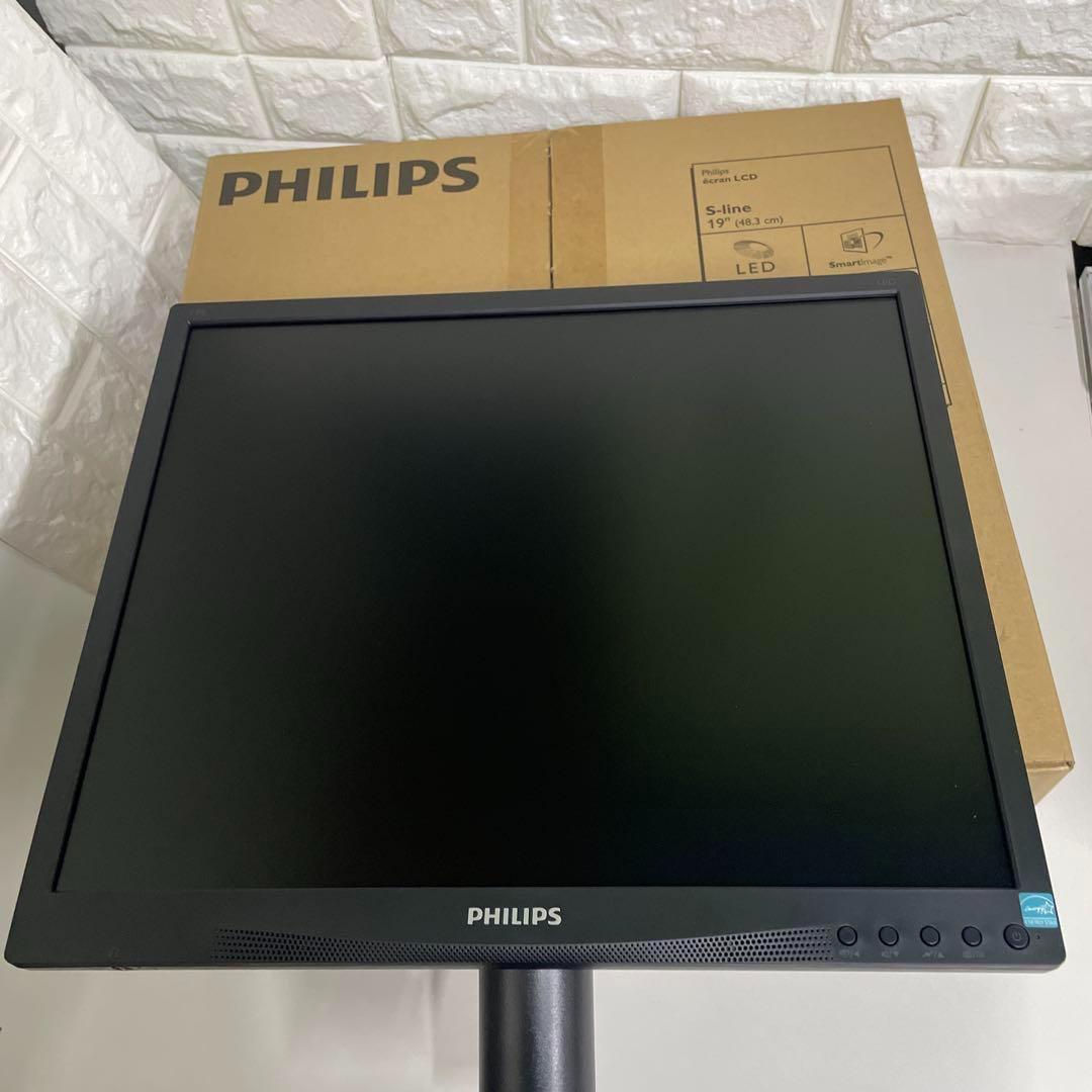 フィリップス 液晶モニター、LED バックライト 19S4LAB5/11