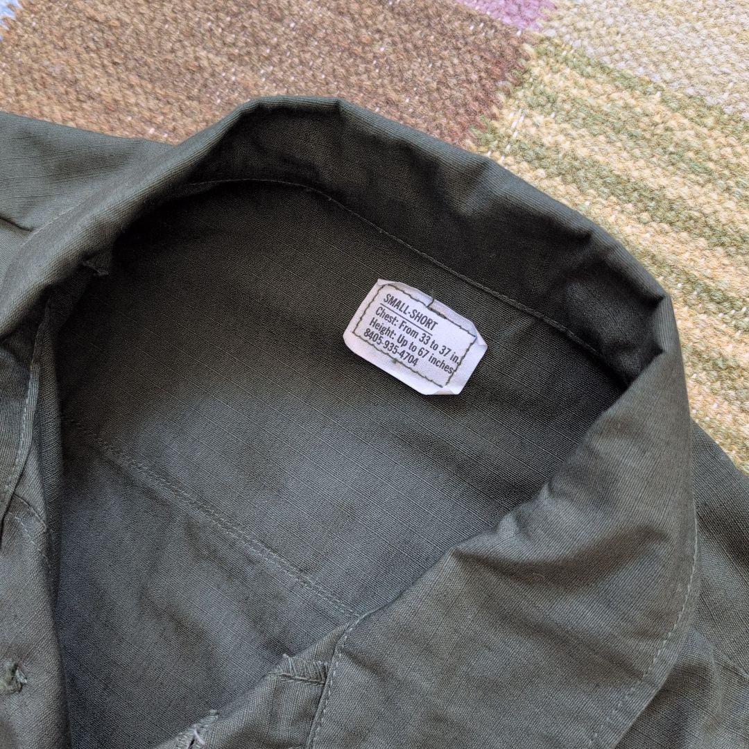 米軍実物デッドストック ジャングルファティーグジャケット Small Short