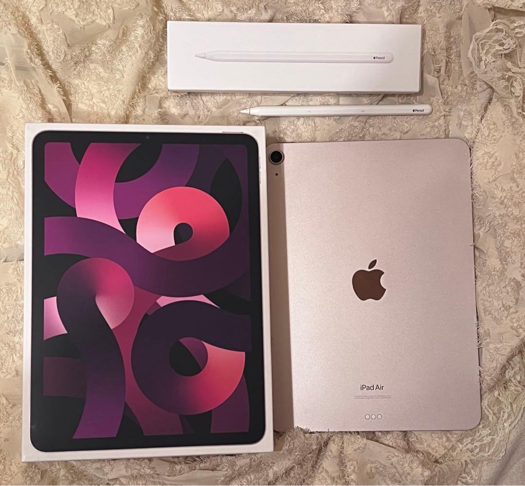 iPad Air 第5世代 256GB ピンク Apple Pencil 2世代