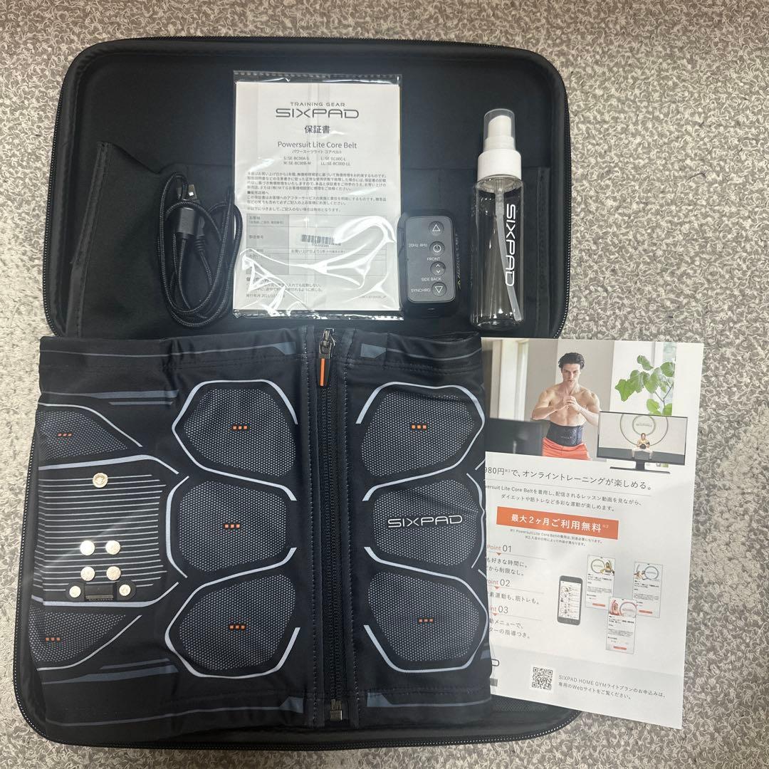 SIXPAD Power suit lite Core belt Ｌサイズ