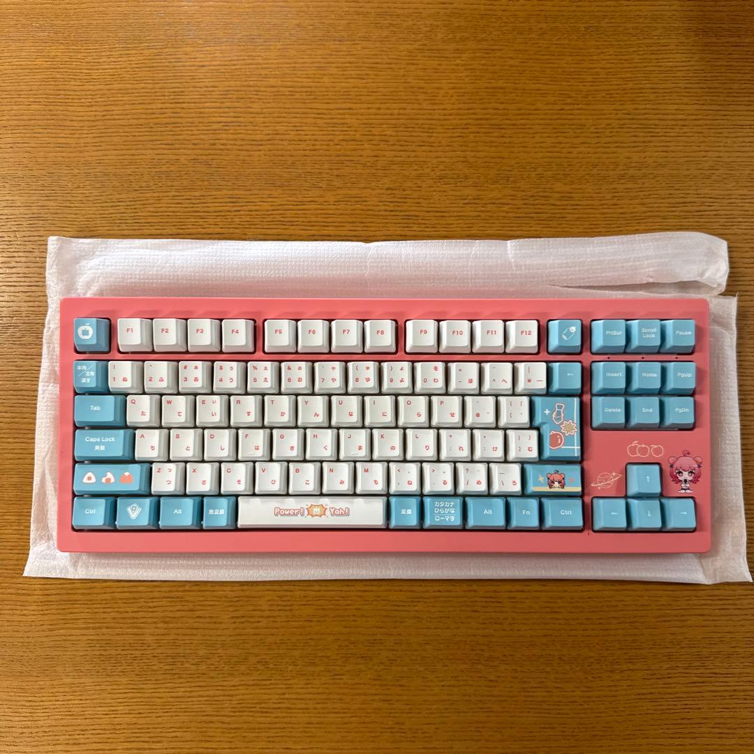 VSPO!GEAR ゲーミングキーボード　夢野あかりEdition