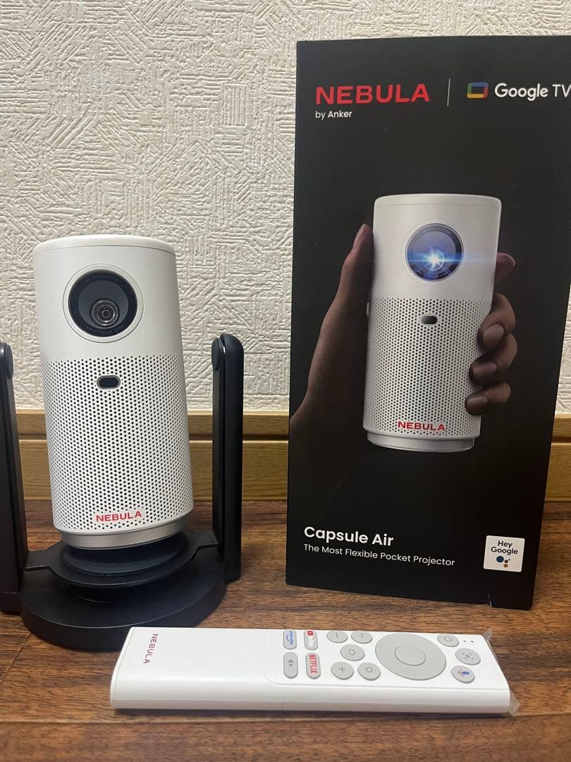 【ほぼ未使用】Nebula Capsule Air + 公式スタンド付き