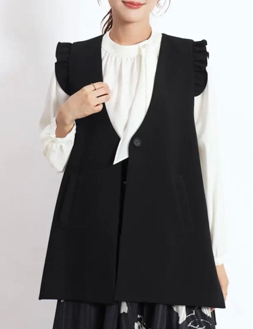 FENNEL 新品　3wayフリルジレ