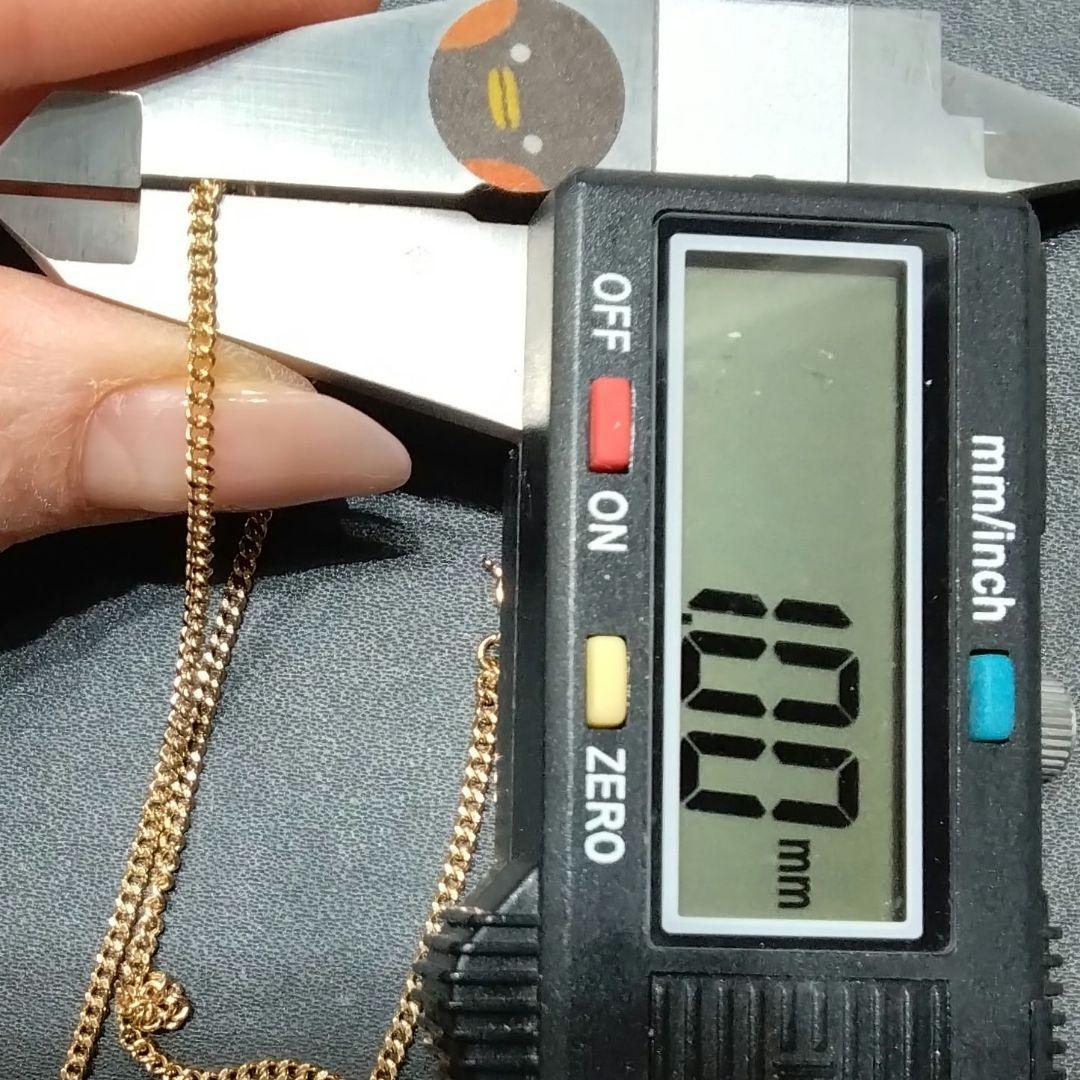 K18✨ゴールド✨2面喜平型✨シンプルチェーンネックレス✨約50.5㎝✨3㌘✨