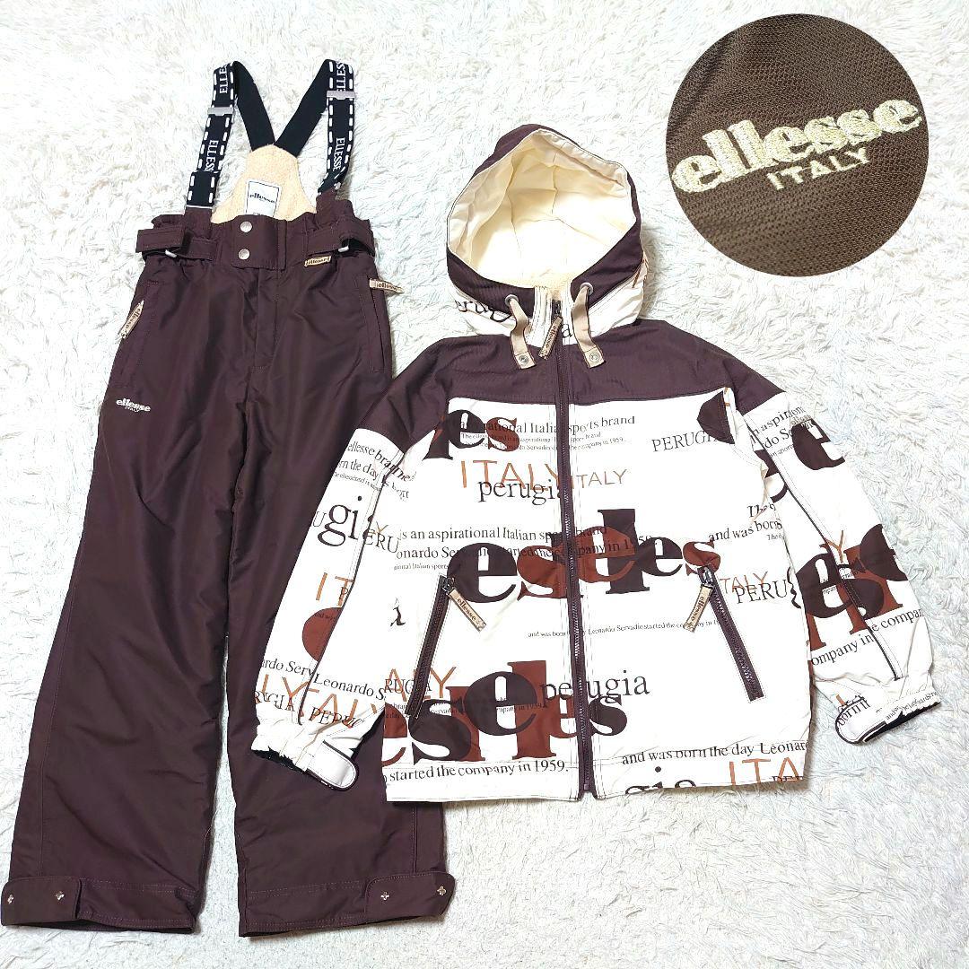 【美品】エレッセ ellesse スキー スノーボードウェ ア セットアップ M