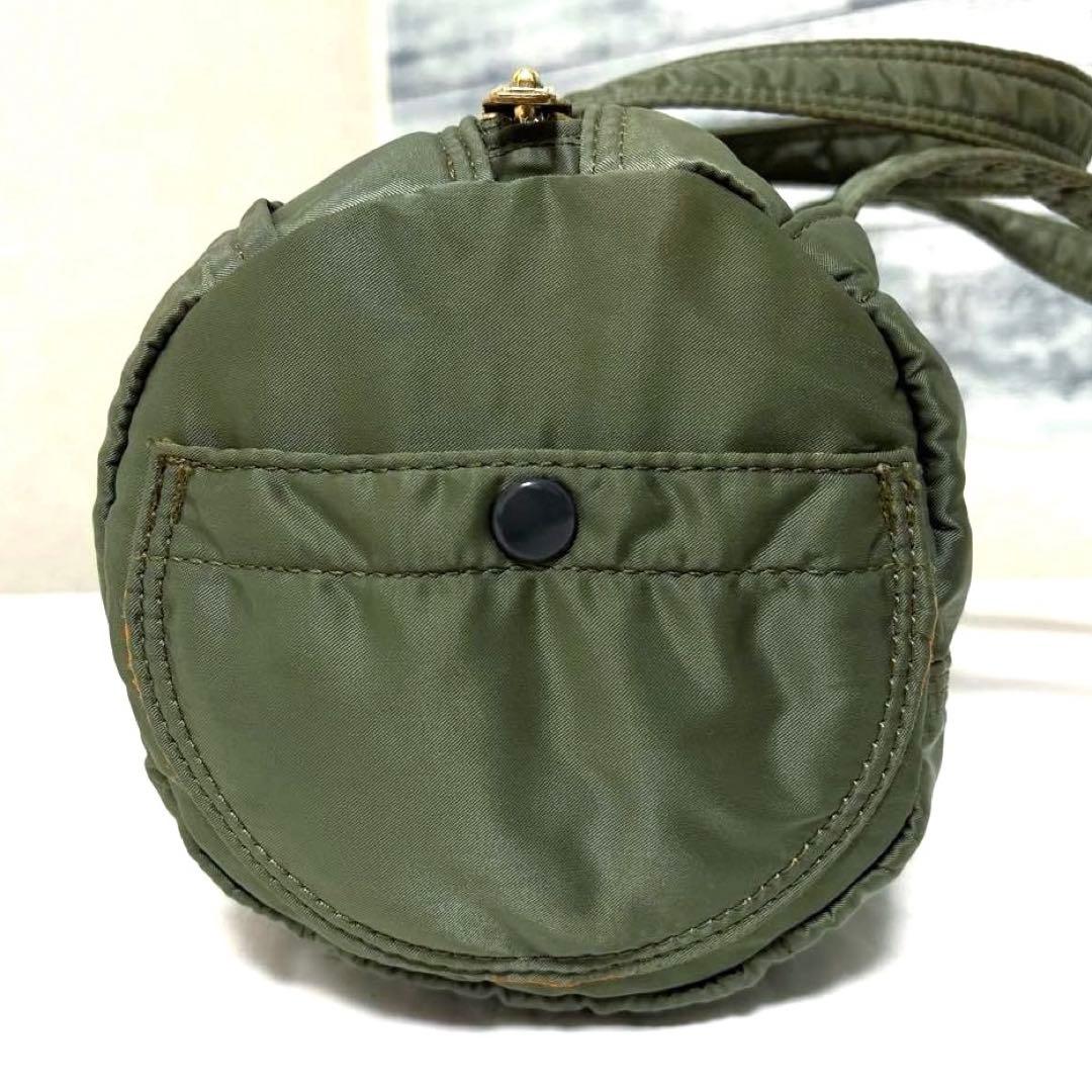 極美品✨ポータータンカー ダッフル ミニボストンバッグS セージ 吉田カバン