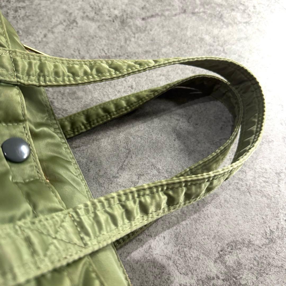 【廃盤品】PORTER TANKER mini Boston bag S カーキ