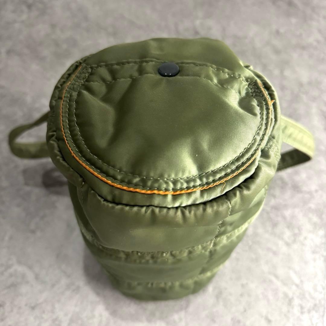 【廃盤品】PORTER TANKER mini Boston bag S カーキ
