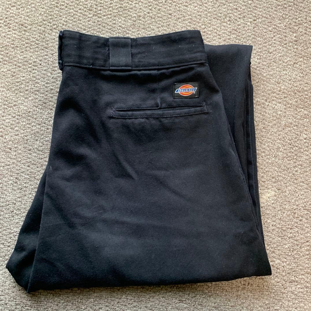 dickies ディッキーズ　874 ワークパンツ　made in USA 黒