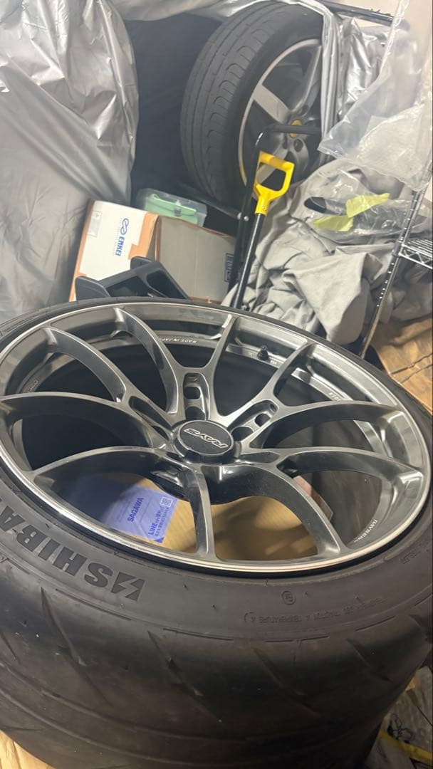 RAYS G025 19in PCD120 9J/10J 4本セット 