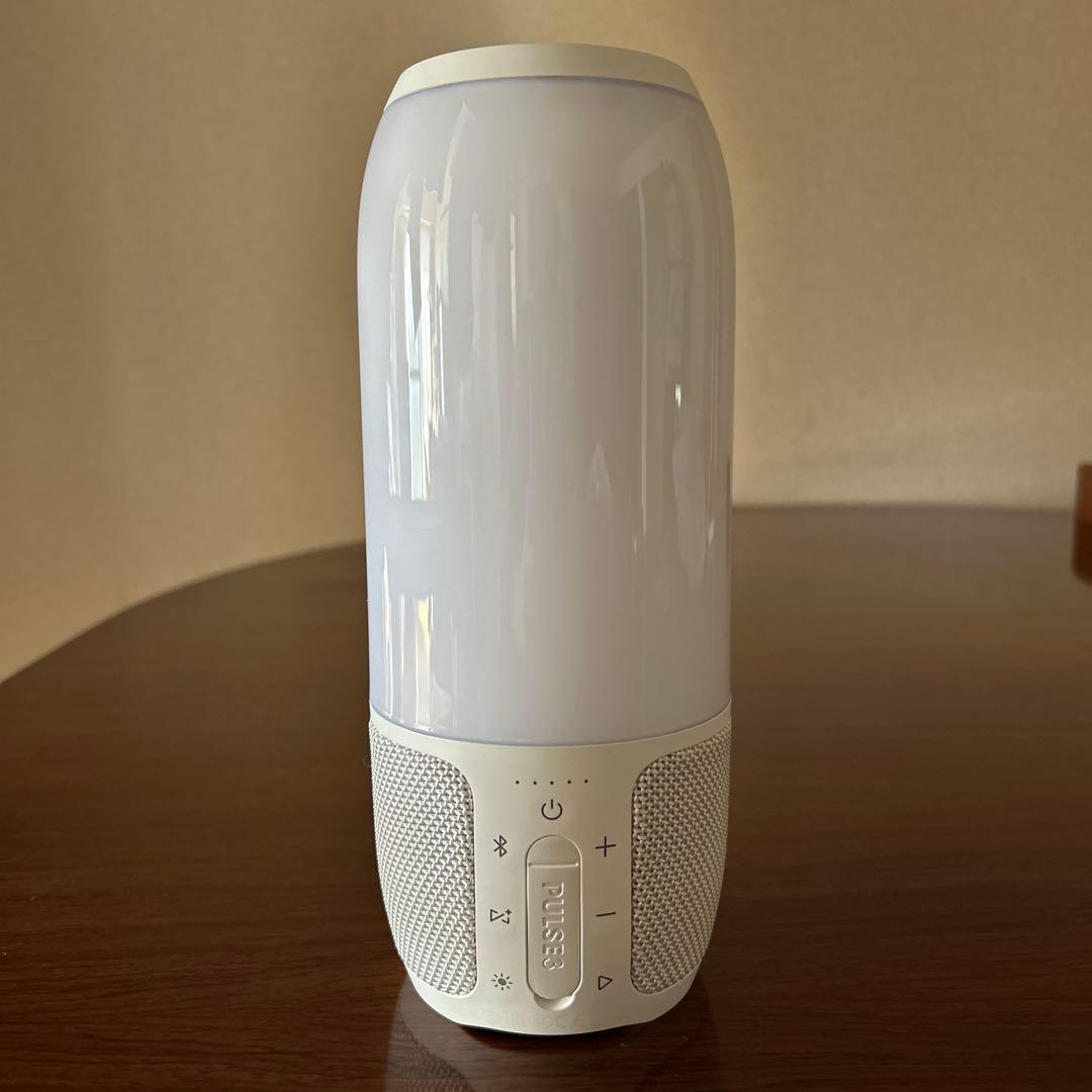 最終値下げ JBL PULSE3 ホワイト スピーカー