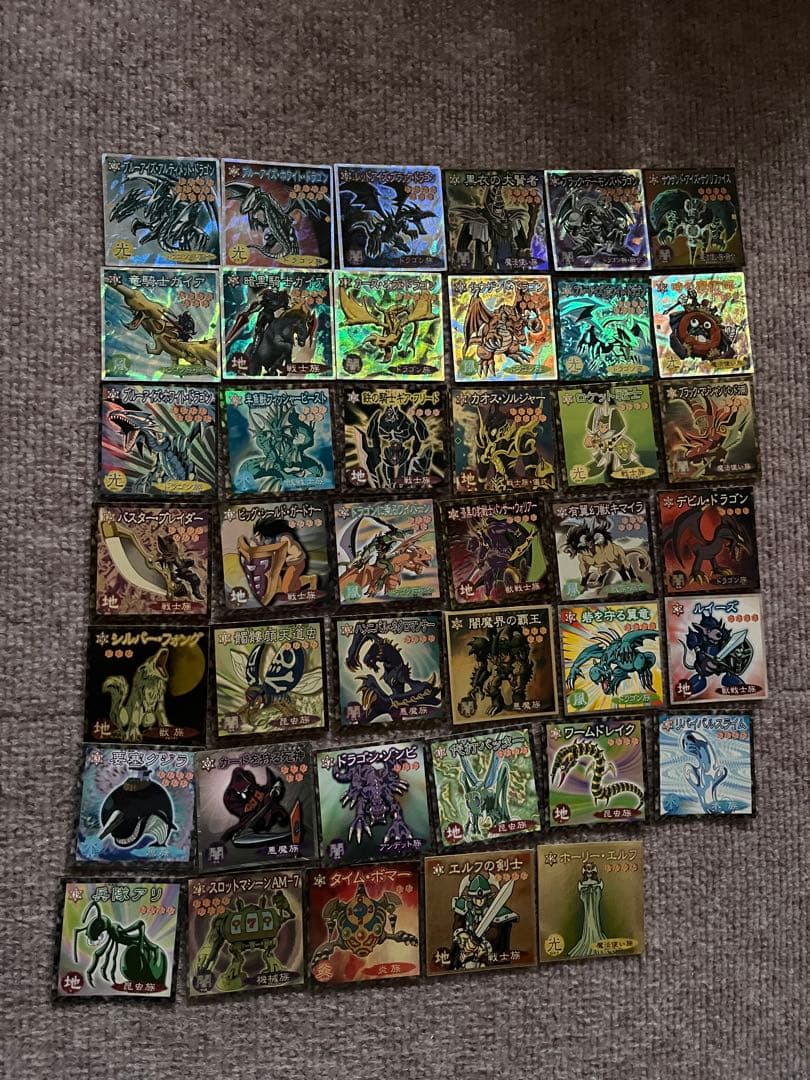 遊戯王 初期カード シール まとめ売り 385枚