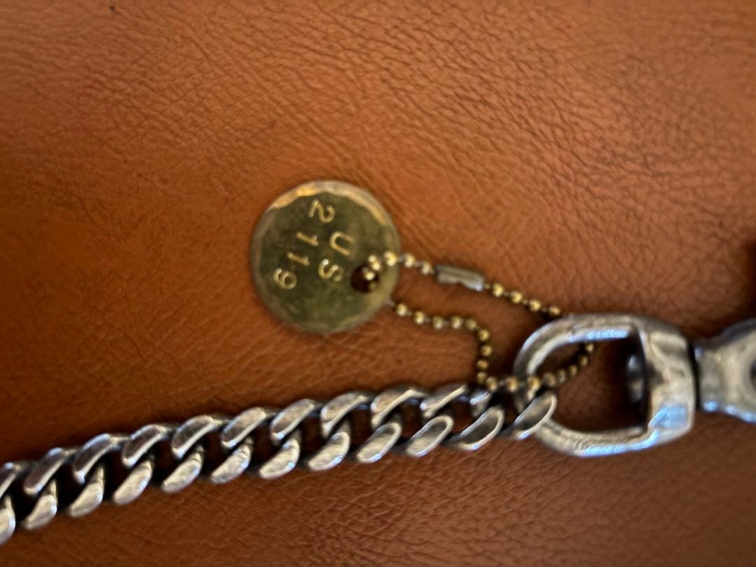 アスUSウォレットチェーン シルバーメッキ 即完売品 三軒茶屋