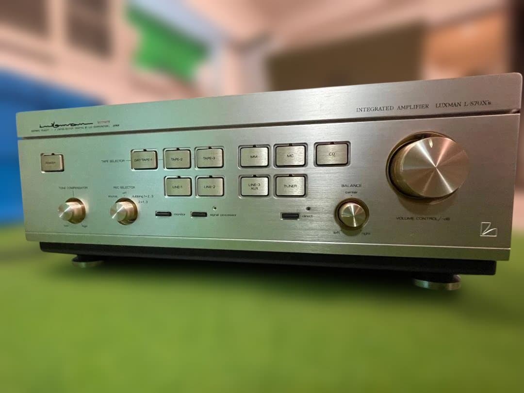 LUXMAN L-570X`s インテグレーテッド・アンプ