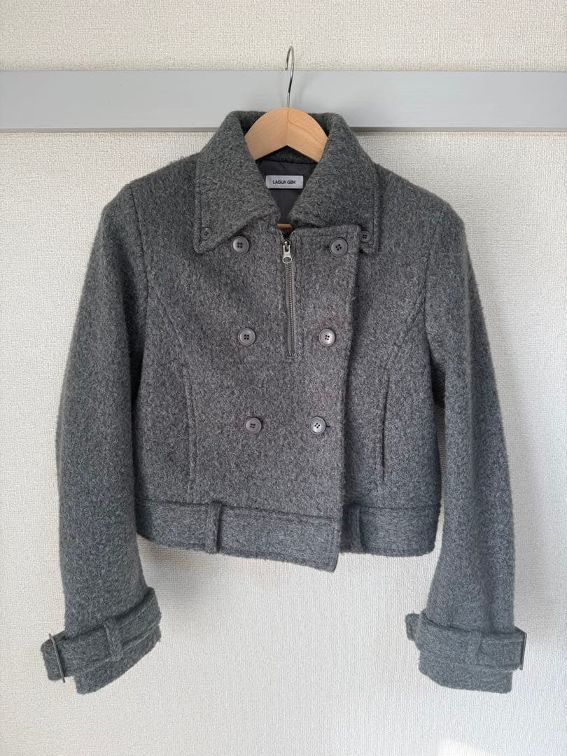 LAGUAGEM SHORT COMPACT DOUBLE コート GLAY